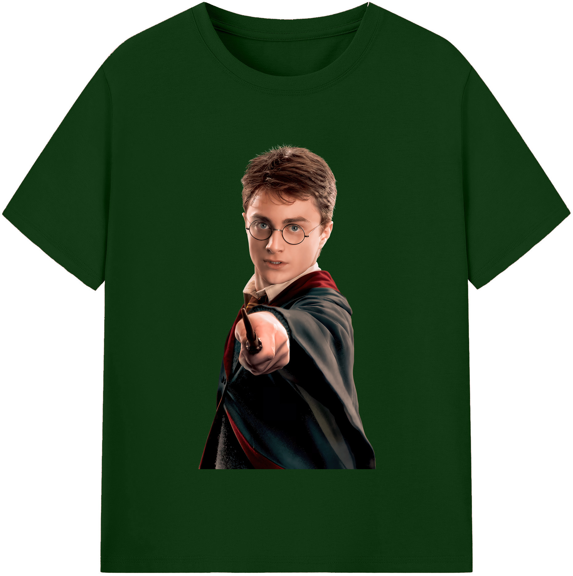 （画像用） Harry Potter ハリー・ポッターシリーズ 綿100％半袖Tシャツ（フロントプリント）